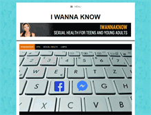 Tablet Screenshot of iwannaknow.org